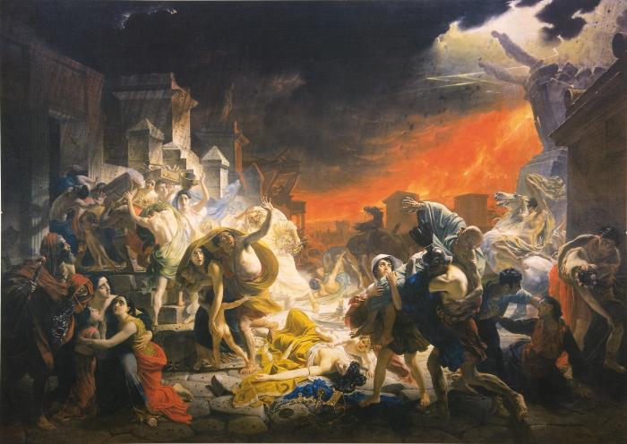 Последний день Помпеи. 1833.