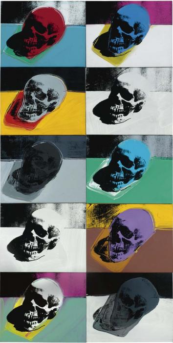 SKULLS композиция из 10 штук