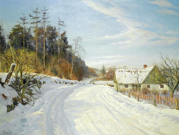 Snow-Covered Landscape