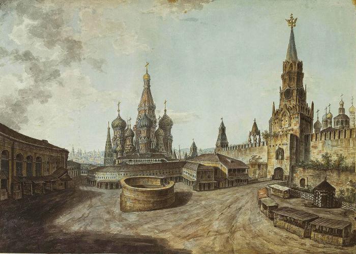 Собор Василия Блаженного и Спасские ворота
