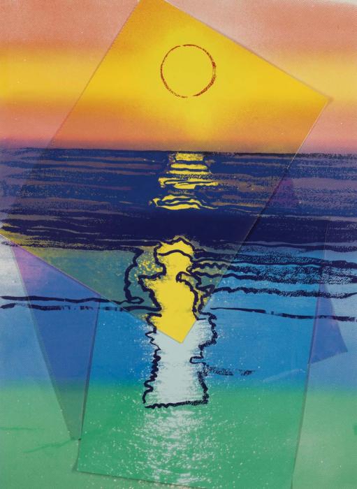 SPAGO SEE желторозовый закат