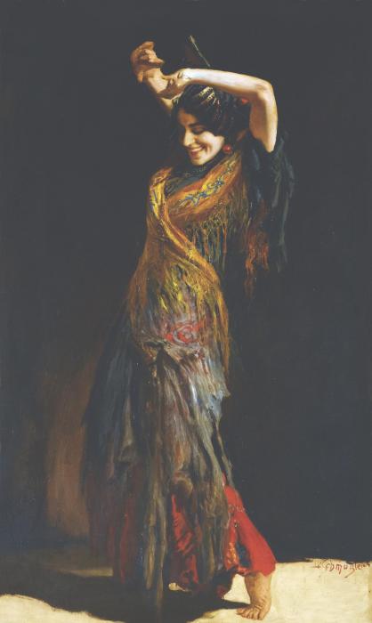 Танцовщица фламенко