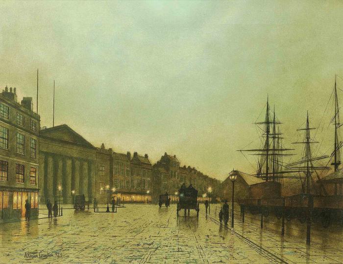 The Custom House Liverpool looking south