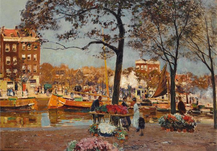 THE FLOWER MARKET AMSTERDAM