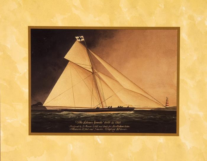 The Schooner Genesta.