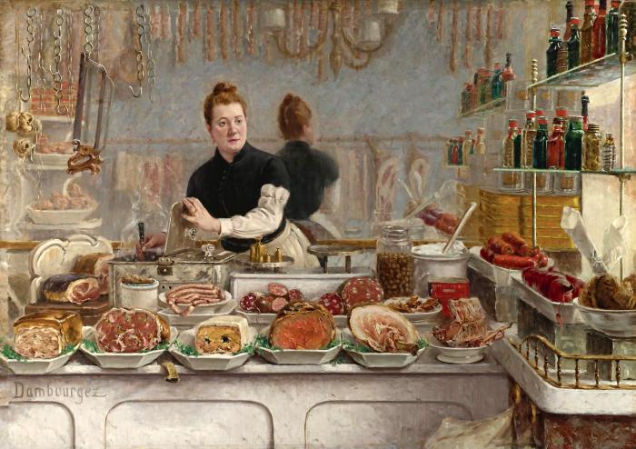 UNE BOUTIQUE DE CHARCUTERIE A PORK BUTCHER