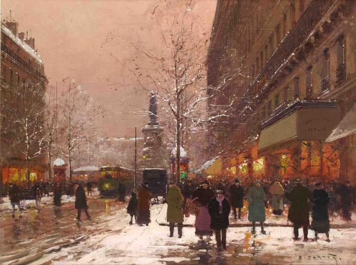 Вечерний Париж