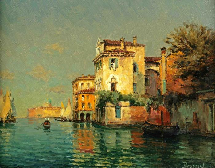 Venitian Canal Scene