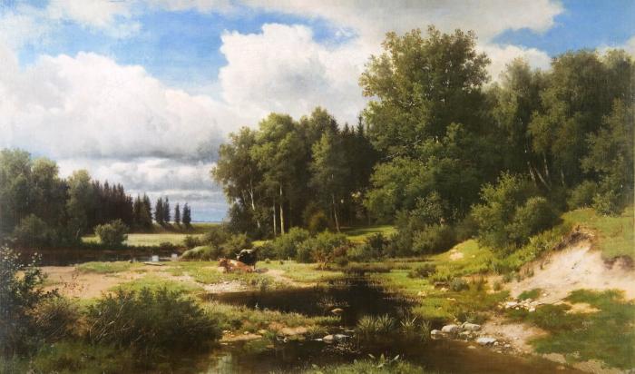 Вид из окрестностей села Поречье.