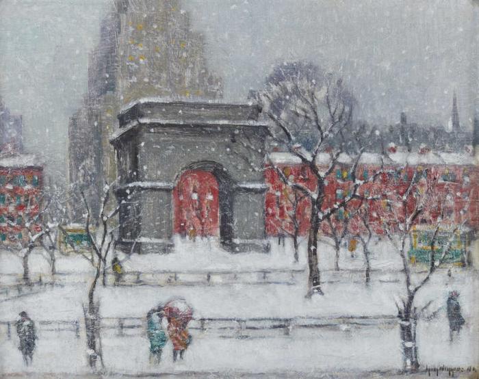 WINTER, WASHINGTON SQUARE