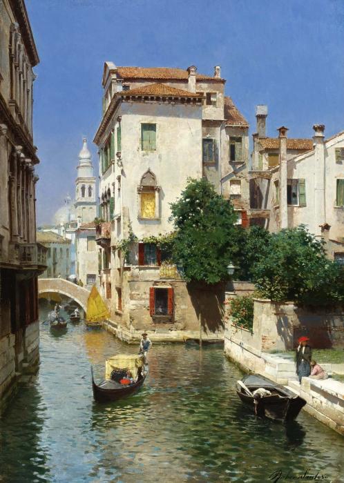 Ясный день на канале